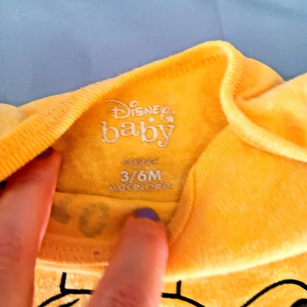 Disney Baby Lion King Bodysuit Lot 3-6M‎ Simba Pumbaa Hakuna Matata Rompers